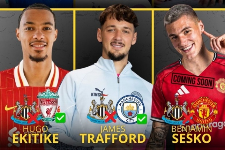 夏窗最惨纽卡今夏已错失7大目标 9000万报价塞斯科被曼联介入