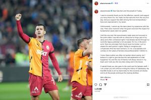 莫拉塔炮轰加拉塔萨雷：不遵守承诺，我被迫放弃了赚得的部分薪资