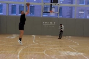 官方认证！NBA官方和训练师联合发布乐福近期三分训练视频