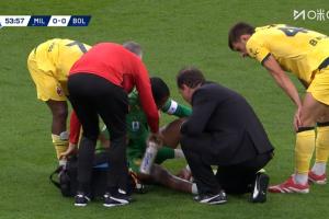 迈尼昂伤退，泰拉恰诺替补登场