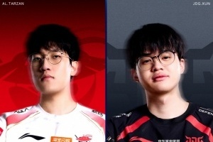 ALvsJDG预热海报：究竟谁能延续火热状态气势如虹挺进败者组决赛？