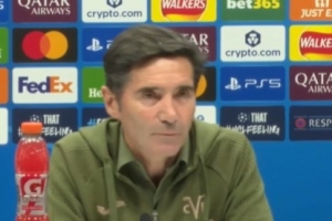 黄潜主帅：欧冠是所有足球人都向往的赛场，我们对托马斯非常满意