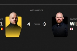 布雷塞尔4-3力克威廉姆斯，晋级斯诺克英格兰公开赛八强