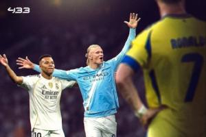 姆巴佩、哈兰德已连续11场比赛都有进球，据追平C罗纪录仅差一场