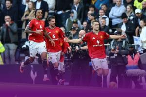 过山车！曼联连续两轮先进球+被逆转+扳平，自2012年曼城以来首队