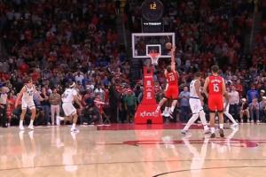 将功补过！申京内线要位勾手强吃艾萨克2分打进拖进加时！