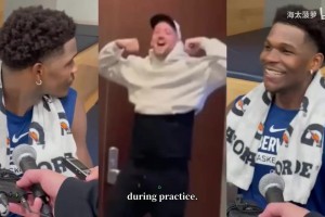 单独加练！华子：英格尔斯只防守成功一次就说锁住我！